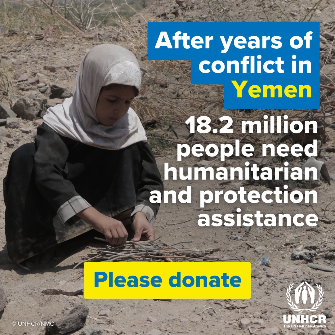 After more than nine years of devastating and unrelenting conflict, the needs in Yemen remain immense. The people in Yemen need our continued support. #YemenCantWait.

bit.ly/3TTfNmz