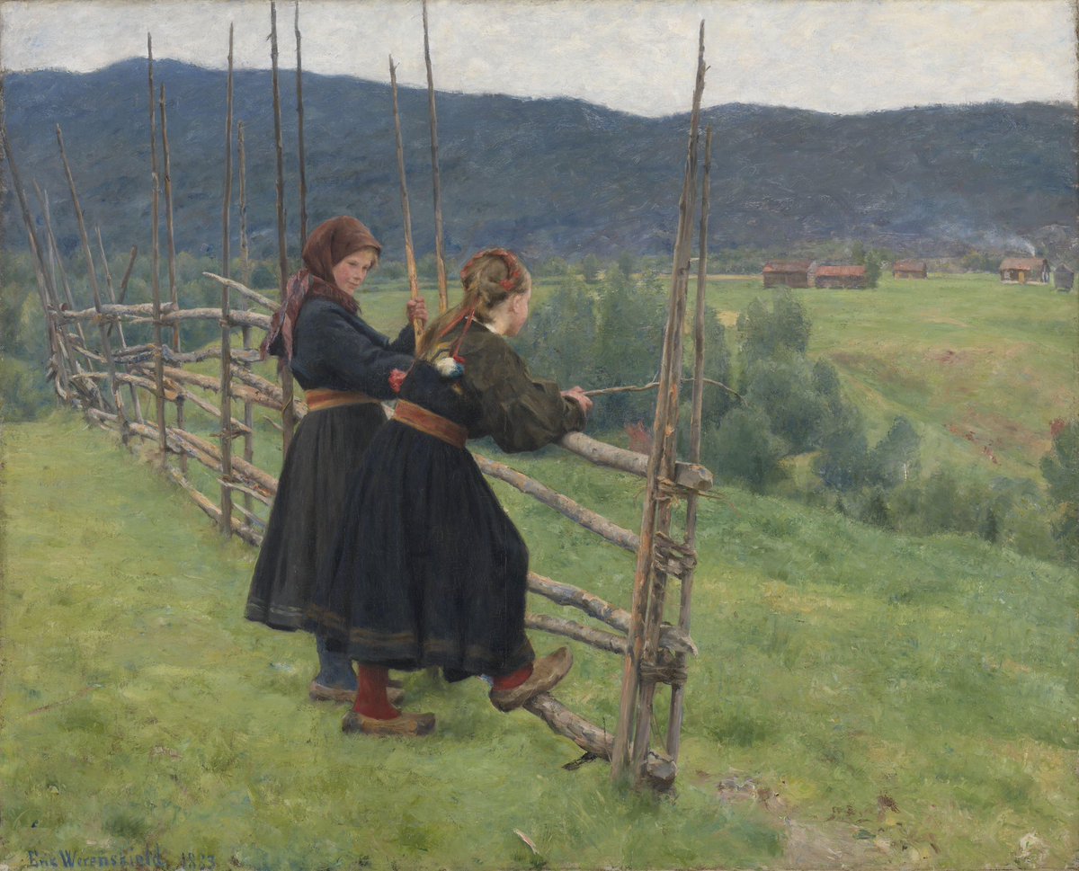 エーリック・ヴァーレンショルド
（ノルウェー、1855〜1938）『9月』（1883年）