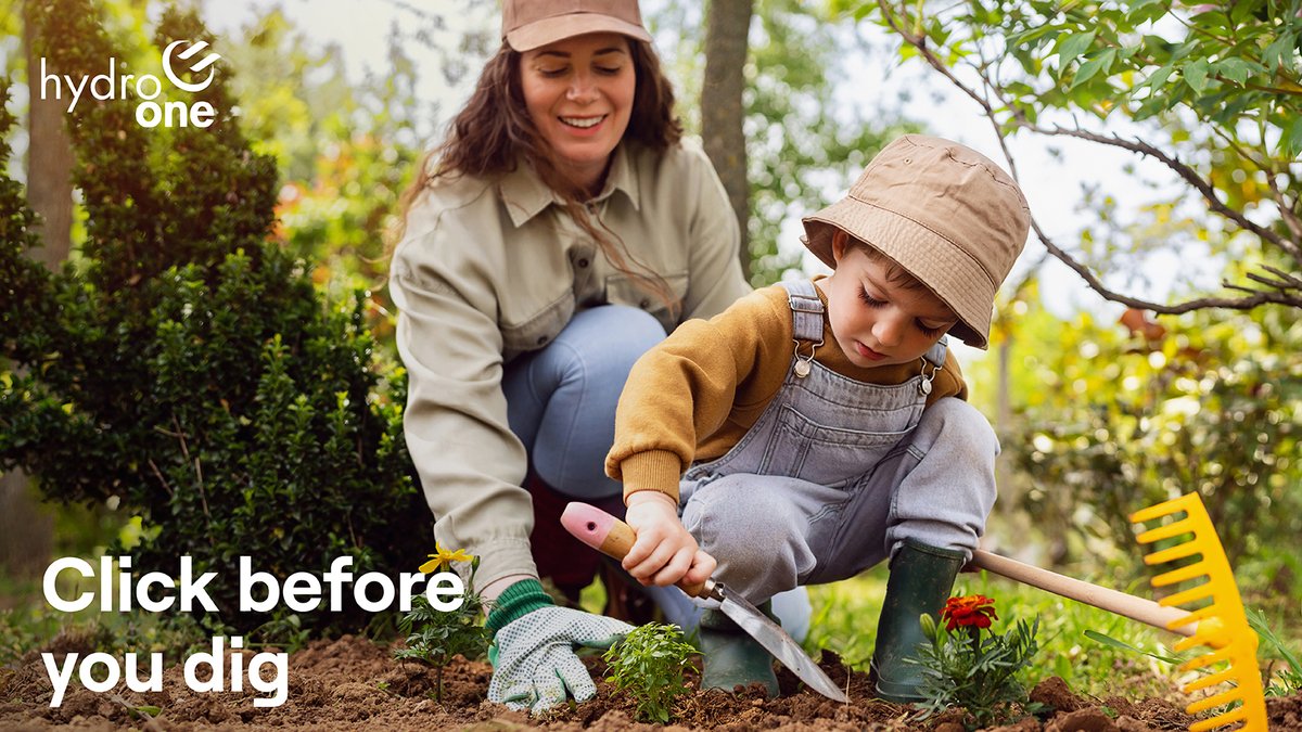 April is Dig Safe month and if you’re planning a new garden, fence, or any kind of outdoor project, there’s one thing you need to do first: find out what’s below the surface. How do you do that? Contact @ON1Call for a free underground utility locate. #digsafe2024