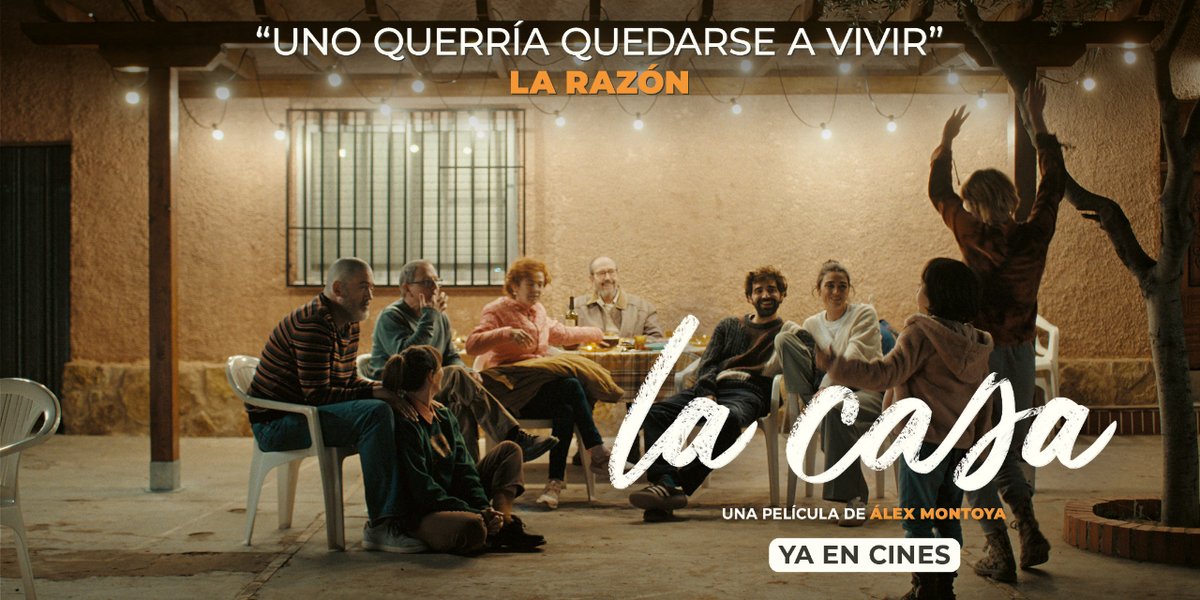 ¡Llega a los cines #LaCasa!🏠 La película ganadora del Premio de la Crítica, Mejor Guion y Mejor Música en el @festivalmalaga. Una adaptación de la novela gráfica homónima de Paco Roca✏️ 🎬 1 de mayo solo en cines