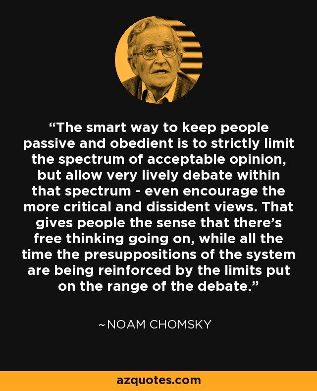 @Derbys_Democrat @c_love888 Duopoly is not, and CAN NEVER BE, real democracy. It's a con. It's a method of control. And whilst we're arguing between Labour and Tory, whilst we're voting for more, we will always be controlled, and we will never be free.