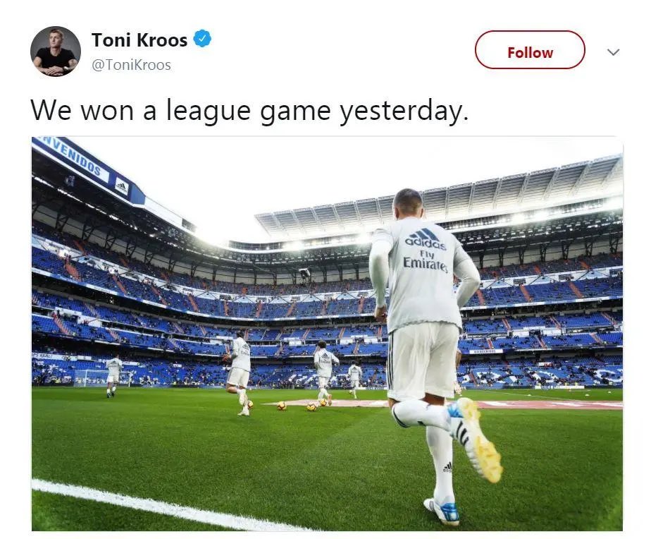 A thread on Toni Kroos's most savage, out of pocket moments at Real Madrid Part 2 [A THREAD]