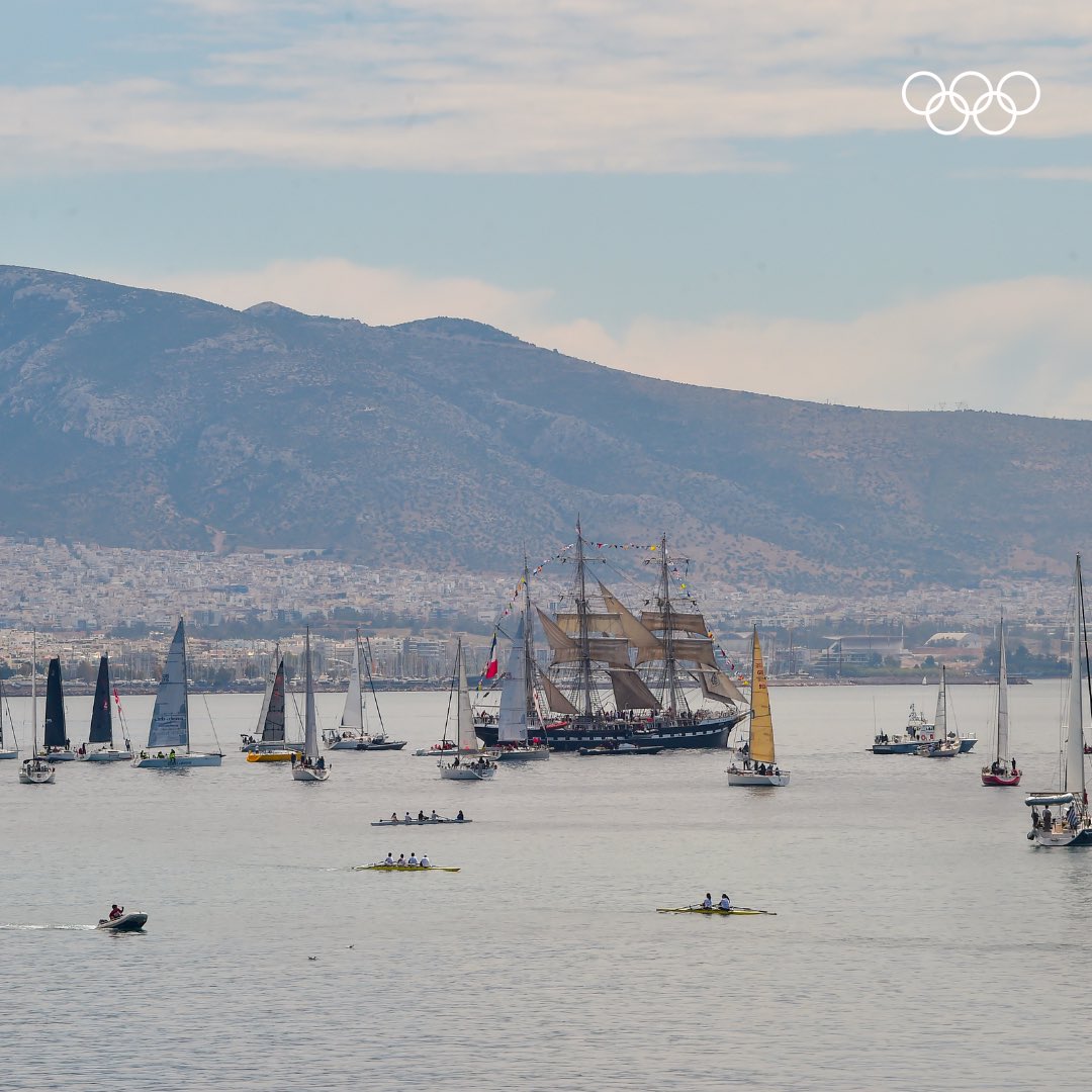 ¡La Llama Olímpica está en el mar! 🔥🌊

⚓ La Llama de @Paris2024 se traslada de Grecia a Francia en el Belem, un barco francés construido en 1896.

Llegará a Marsella el 8 de mayo. 😍

#OlympicTorchRelay #Paris2024