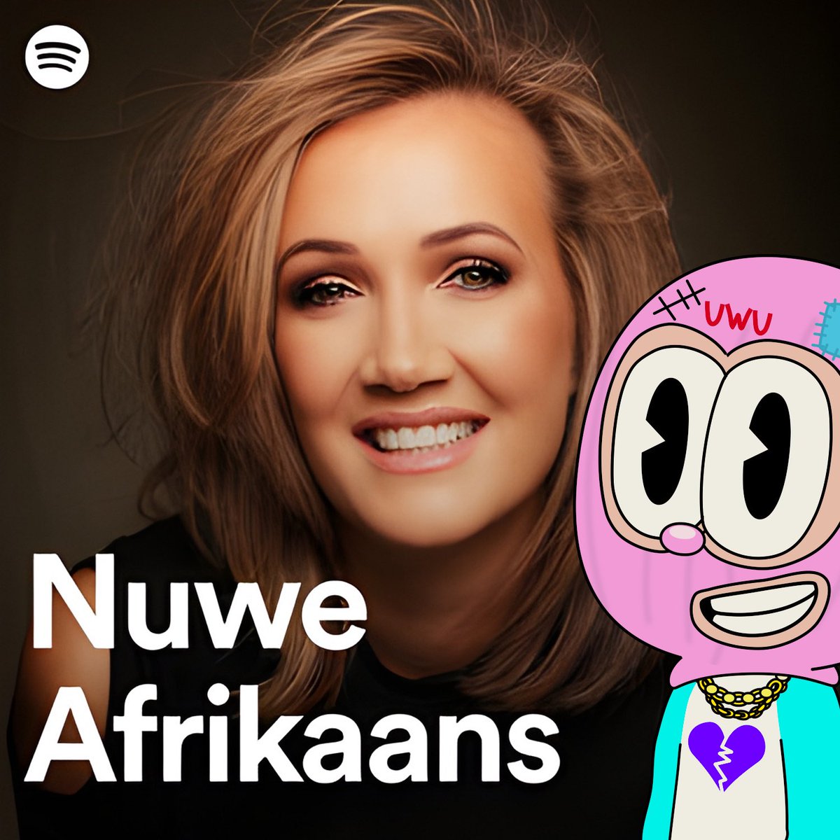 A massive dankie to @SpotifyAfrica for adding my latest song “NET EK EN JY” to their “NUWE AFRIKAANS” @Spotify Editorial Playlist 🤩