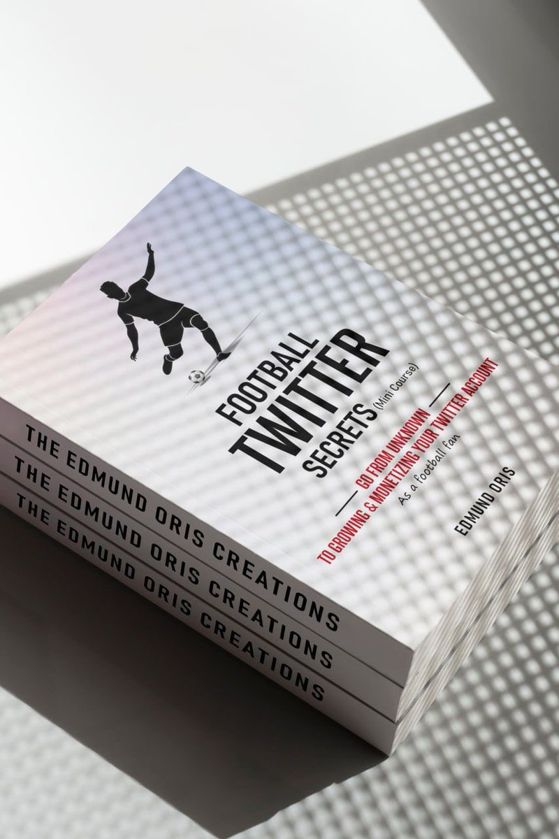 When you finally convince yourself, you'll get the solution you need. But you'll pay more money for That's the cost of indecision. You can now get “Football Twitter Secrets” on 30% rate Ps: The offer ends 4th of May 2024