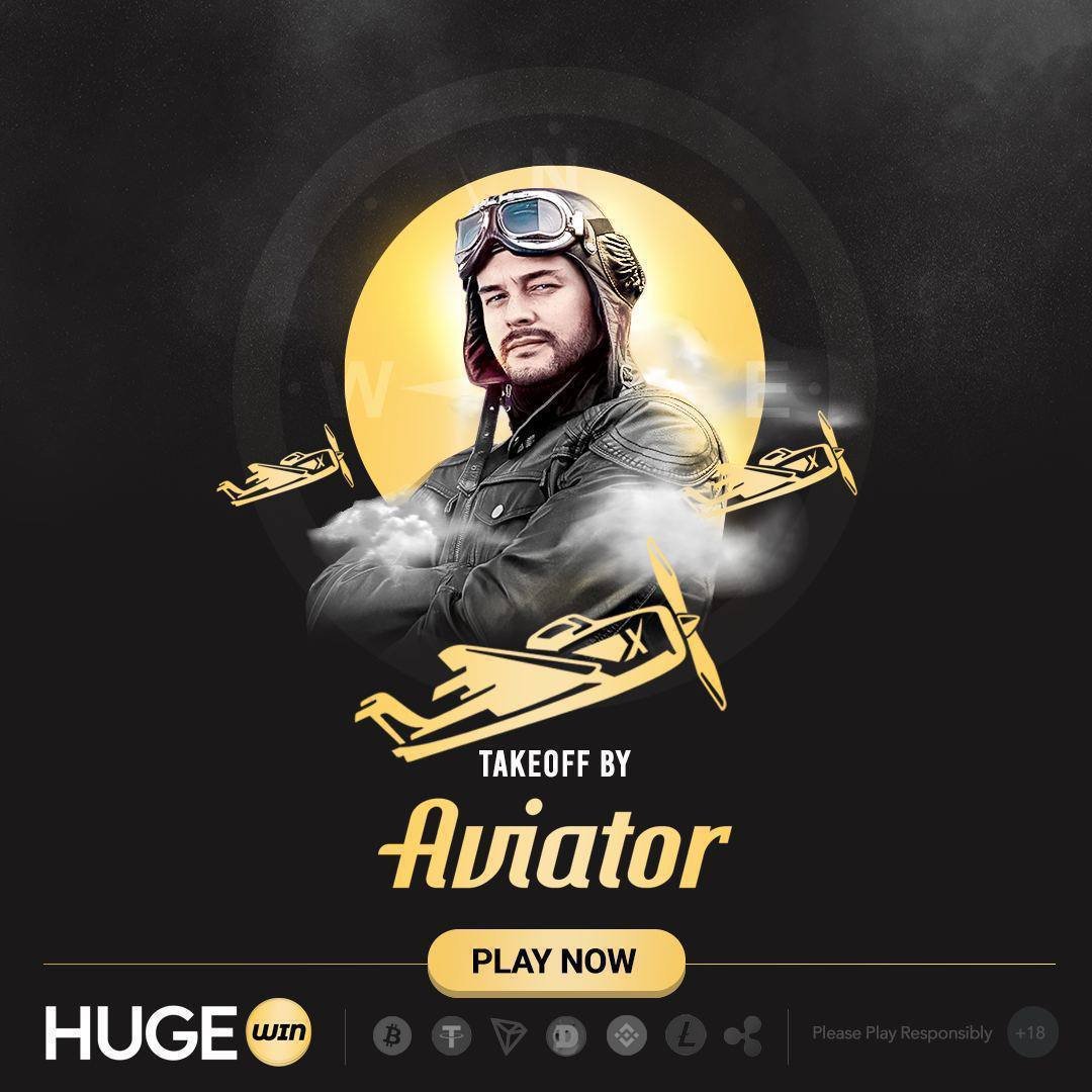 Take flight with Aviator at Hugewin! ✈️ Buckle up for an adventure above the clouds! Ready for takeoff? 🛫🌤️ Play now ➡️ shoort.us/hugewin-x #Hugewin #CryptoCasino #Aviator