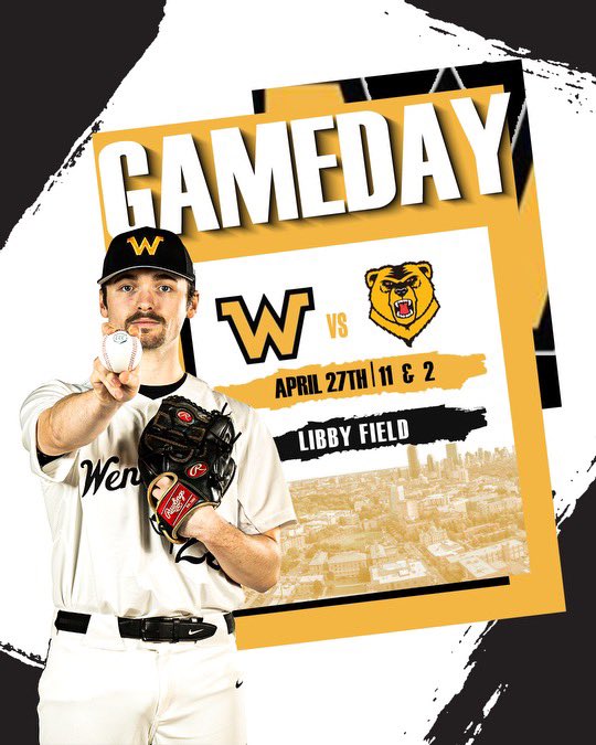IT’S GAME DAY! The Leopards are back at home taking on WNE in a conference double header! First pitch will be at 11:00 A.M and game 2 will follow! #witcity #rollleops🐆
