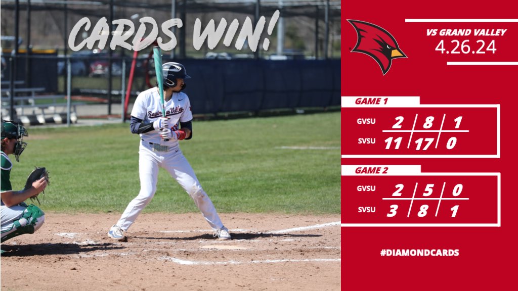 DH sweep yesterday for the Cards! Great performances in all 3 phases for the Cards as they look to take the series today