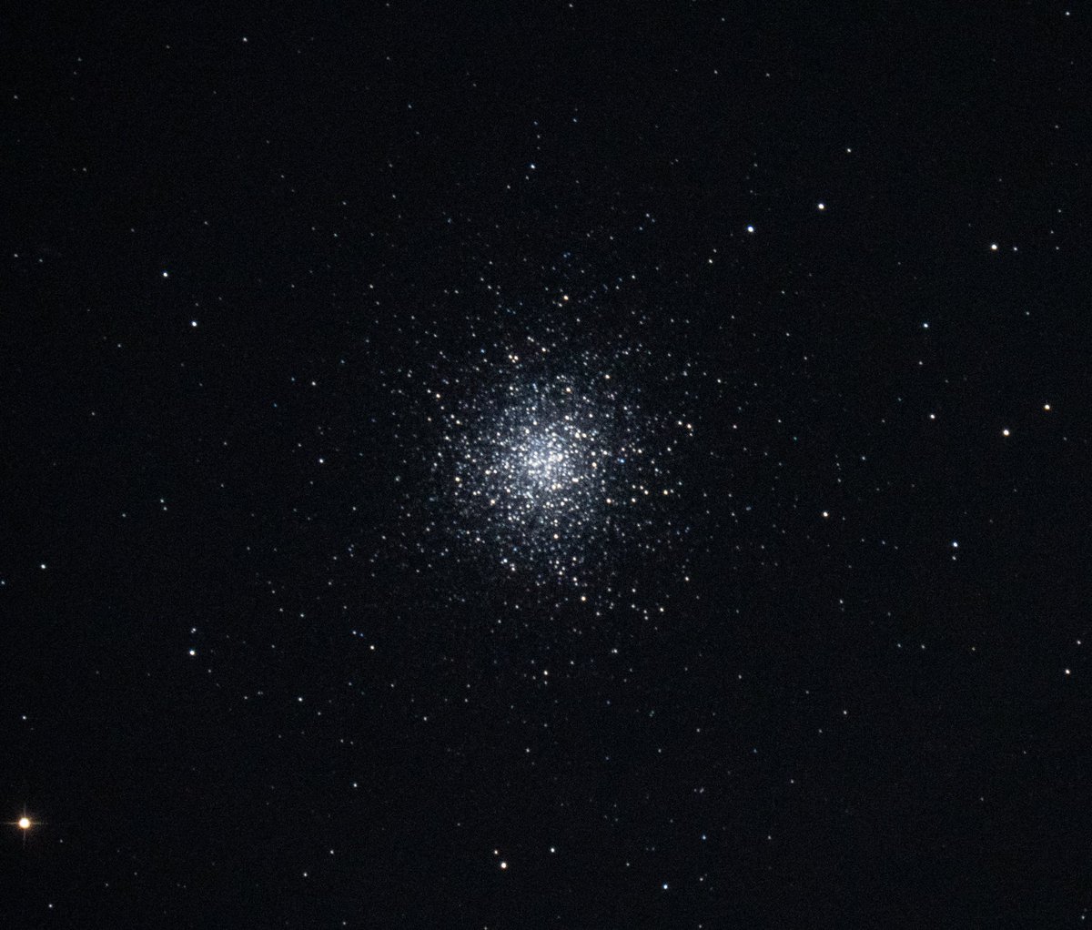 Hercules Globular Cluster. Nikon D750 DSLR on the back of a 14"RC. <a href="/skyatnightmag/">BBC Sky at Night Magazine</a> <a href="/RoyalAstroSoc/">Royal Astronomical Society</a> <a href="/AstronomyMag/">Astronomy Magazine</a> <a href="/AstronomyNow/">Astronomy Now</a> <a href="/NikonNews/">Nikon</a>