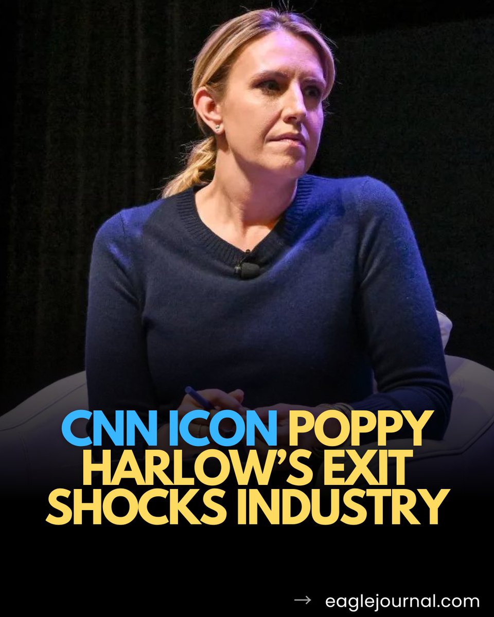 📰CNN’s stalwart host, Poppy Harlow, bids farewell to the network after an illustrious tenure spanning more than 16 years🗞️..
Read More- eaglesjournal.com/poppy-harlow-d…

Follow for more detailed insights.

#poppyharlow #CNN