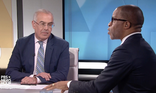 The @Newshour week in review with David Brooks and Jonathan Capehart: Former Pres. Trump's legal cases, public opinion of SCOTUS, college campus protests, and more. ow.ly/4FCv50RpNSA