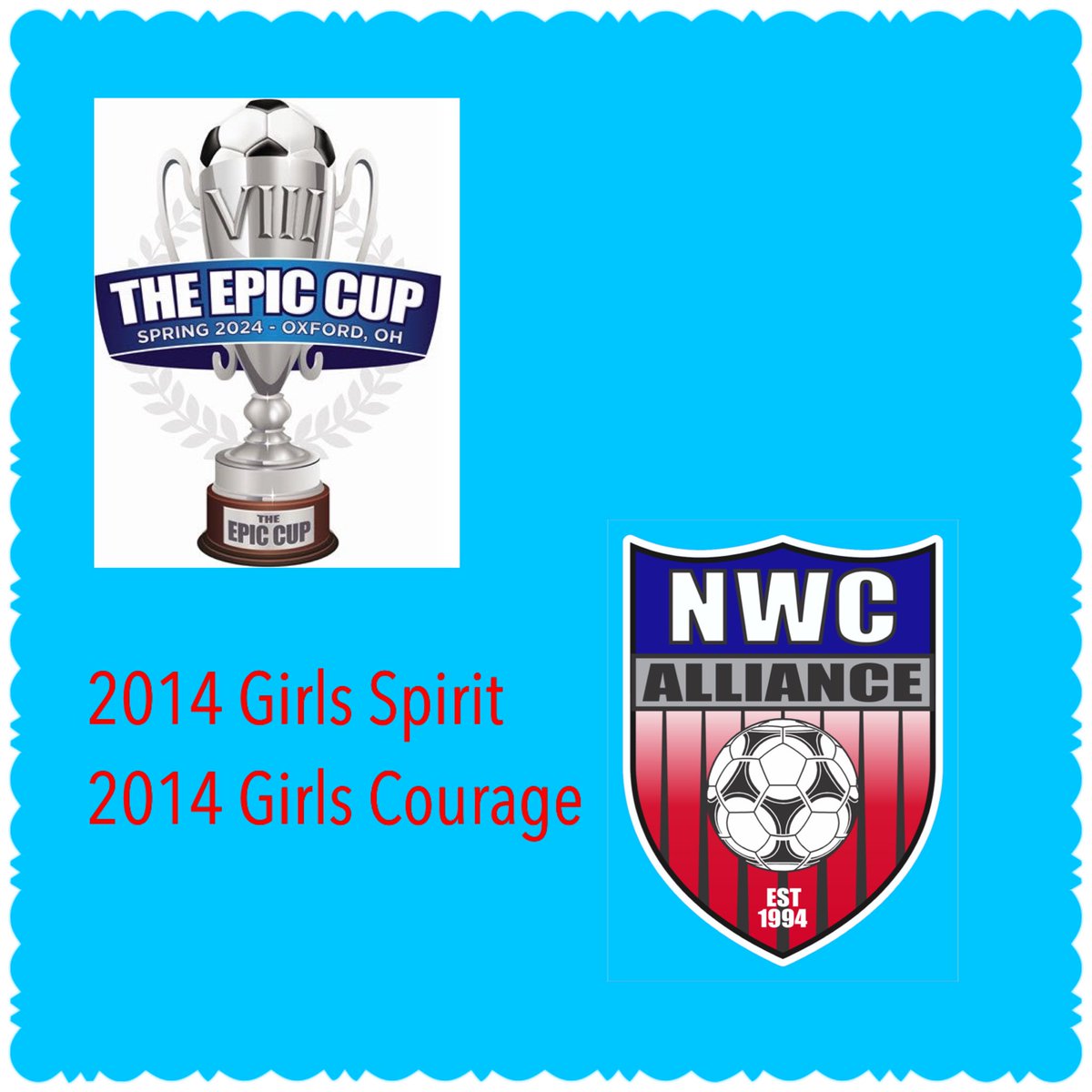 Good luck to our teams at the EPIC Cup this weekend! #NWCFamily #TrainingForLife