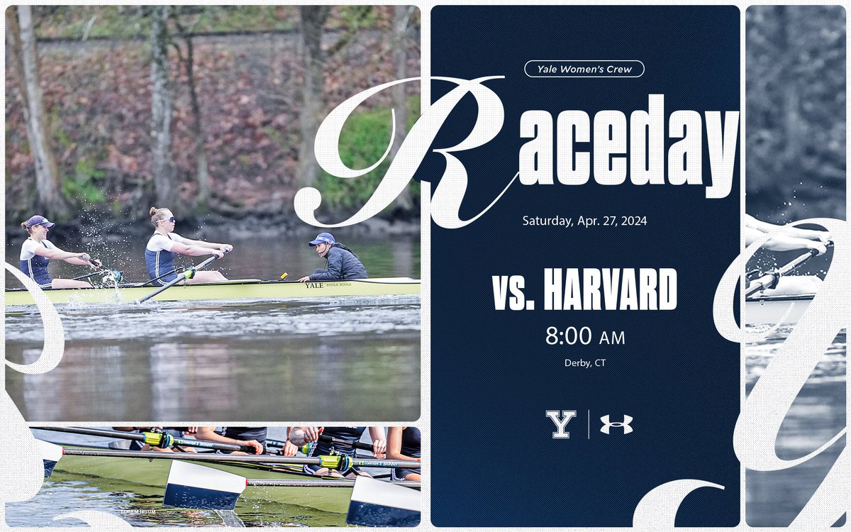 Rivalry RACEDAY! 📺 | tinyurl.com/44sh2x8n 🌎 | tinyurl.com/nhfezzfz #ThisIsYale