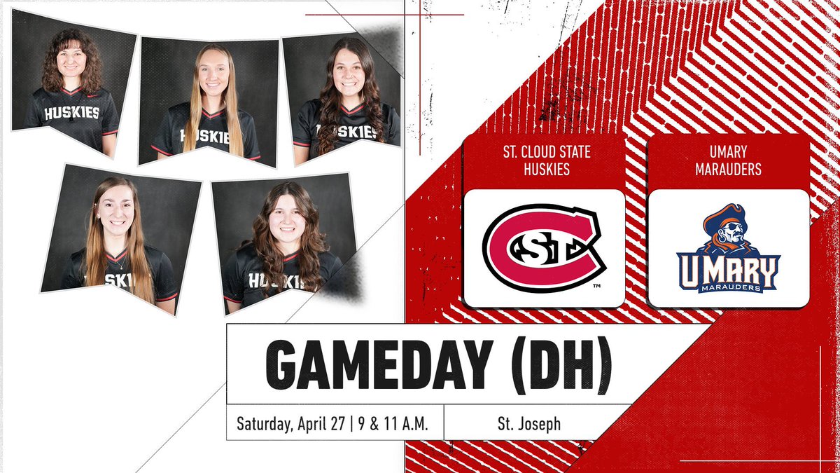 St. Cloud State Softball (@scsuhuskies_sb) on Twitter photo ๐๐๐ง๐ข๐จ๐ซ ๐๐๐ฒ ๐๐๐ญ๐ฎ๐ซ๐๐๐ฒ
๐ UMary
โ 9 a.m. | 11 a.m.
๐ St. Joseph
๐๏ธ CSB Softball Field
๐ tinyurl.com/SB-Pr-4-25
๐บ tinyurl.com/SB-LS-4-27-1
๐บ tinyurl.com/SB-LS-4-27-2
๐ tinyurl.com/SB-LStats
#PackMentality ๐พ | #HuskiesSoftball ๐ฅ ๐๐๐ง๐ข๐จ๐ซ ๐๐๐ฒ ๐๐๐ญ๐ฎ๐ซ๐๐๐ฒ
๐ UMary
โ 9 a.m. | 11 a.m.
๐ St. Joseph
๐๏ธ CSB Softball Field
๐ tinyurl.com/SB-Pr-4-25
๐บ tinyurl.com/SB-LS-4-27-1
๐บ tinyurl.com/SB-LS-4-27-2
๐ tinyurl.com/SB-LStats
#PackMentality ๐พ | #HuskiesSoftball ๐ฅ
