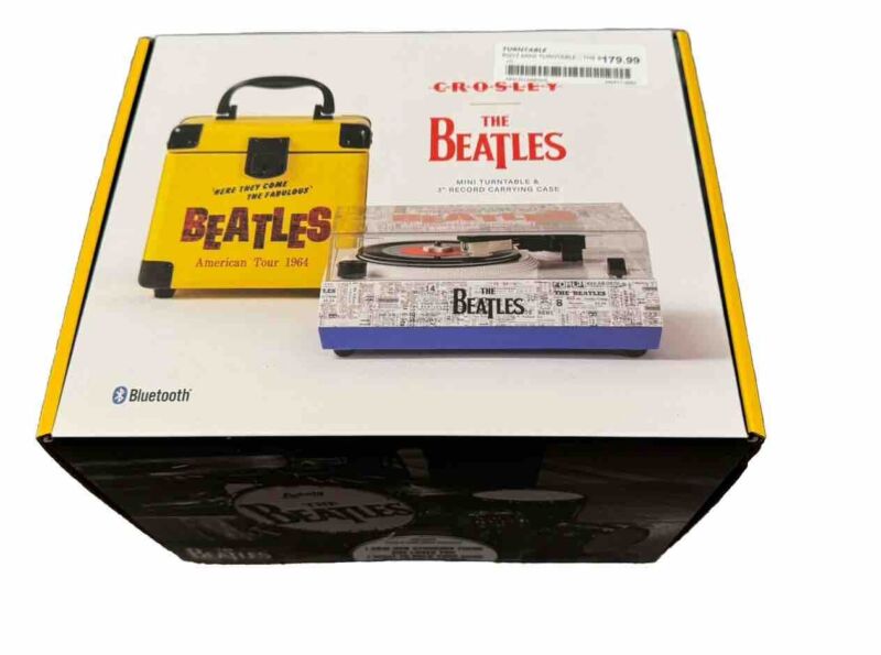 Rsd 2024 The Beatles Mini Turntable And Case New In Box Lightning Fast Shipping ebay.com/itm/RSD-2024-B… #ad