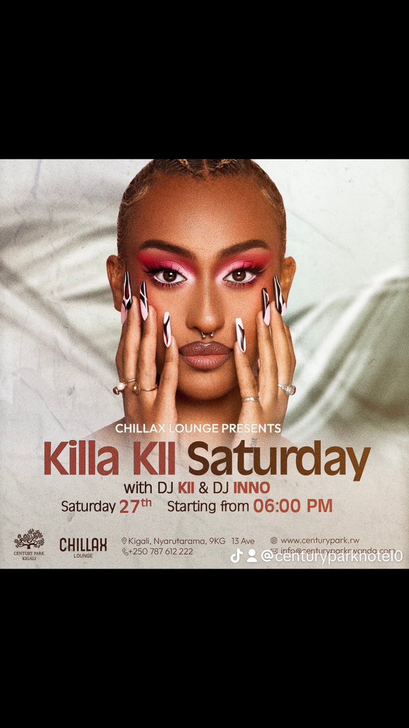 Get ready to turn up the heat this Saturday at Chillax with the incredible DJ KII 🔥🔥