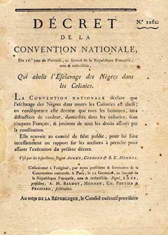 Le 27 avril 1848 : Décret de l'abolition de l'#esclavage sous l'impulsion de Victor Schoelcher.