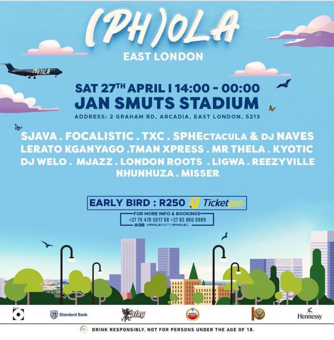 PholaEL is the place to be sana, i can’t wait for Lerato Kganyago’s set and Sjava’s performance 🥹❤️
