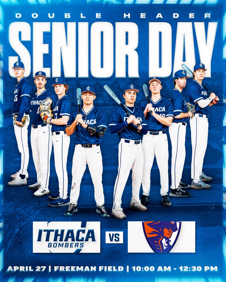 Come support us today as we celebrate our seniors! 🆚: Hobart 📍: Freeman Field ⏰: 10:00 AM - 12:30 PM #GoBombers