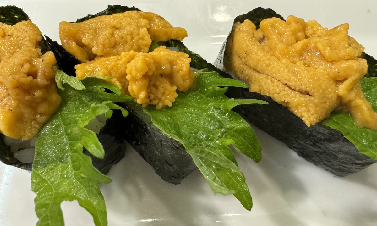 Uni. My favourite sushi.