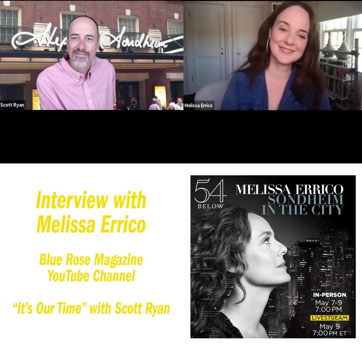 Broadway star #Melissaerrico has a new #Sondheim album out and we discuss it on my latest episode. We also talk about her work with #MichelLegrand and I know @babsdude knew I was gonna ask about On My Way To You. Check out our interview. youtu.be/kq9OwMpBeIA