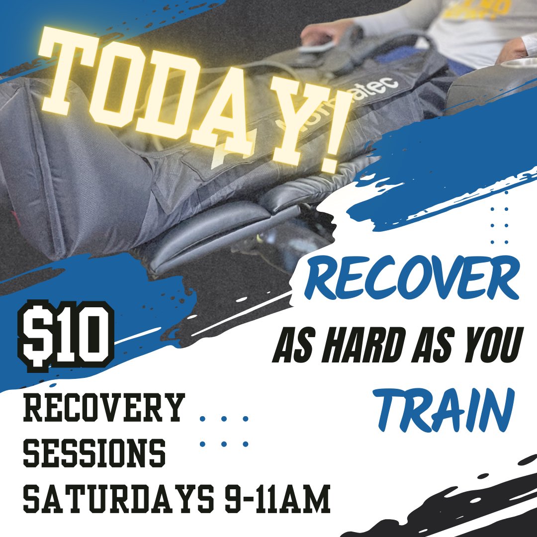 Come on over and recover with us THIS MORNING! From 9-11!

Normatec, Game Ready, Theragun, Marc Pro, TENS units, Foam Rollers, Mobility Work—all at your disposal!

See you soon!

73 Princeton St, Suite 8, N. Chelmsford, MA 01863