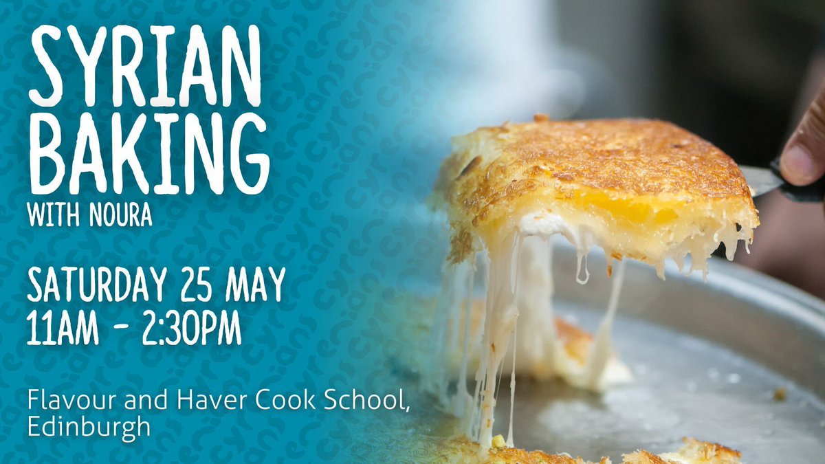 Only a few tickets remaining for our Syrian Baking Class! 🍽️ Join Noura from our Syrian Supper Clubs as she teaches you how to make some yummy treats, such as maamoul and kunafa. Buy two tickets in a single order and pay the concession rate. Learn more: buff.ly/4awWIfo