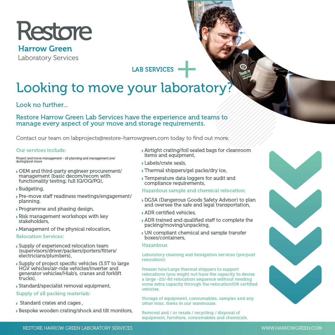 BradfieldCentre's tweet image. ⭐Date for your diary Wednesday 1st May in our reception area. ⭐
Restore Harrow Green is the UK&apos;s leading provider of specialised relocation services, catering to a diverse range of sectors including commercial, laboratory, heritage, and healthcare. 

#relocationservice #life