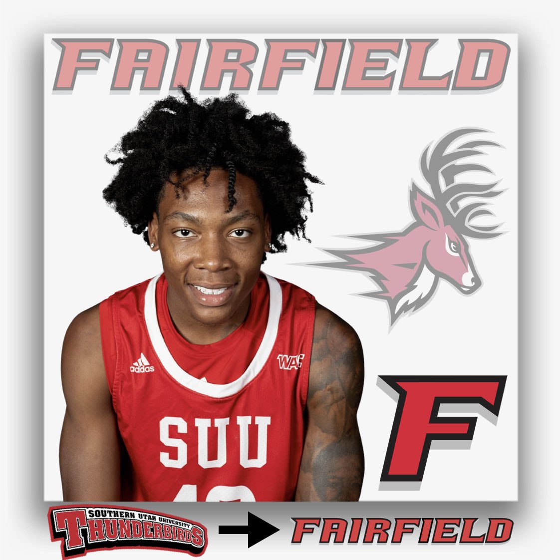 YESTERDAY: Southern Utah 6’3” SG Prophet Johnson commits to @FairfieldMBB from the transfer portal. 2 YOE… 2023-24: 8.7 Pts / 4.0 Reb / 2.1 Ast / 1.0 Stl @propjohnson @MAACHoops @FfldFrank @Fairfieldbball3