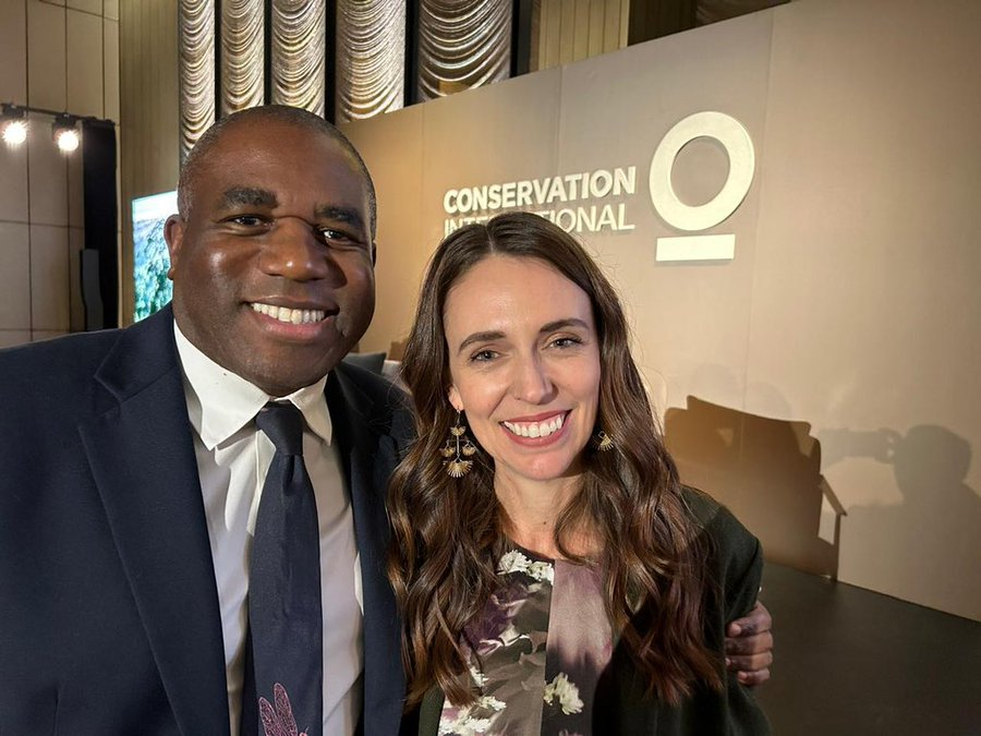 To prove how ludicrous Net Zero is @davidlammy and Jacinda Ardern fly to New York for a meal and a chat