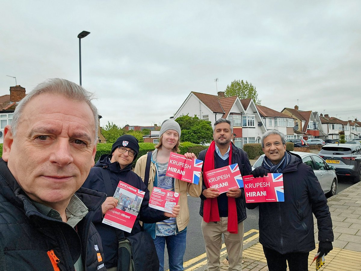 Out on the doorstep in #HarrowEast ,very positive session with residents not being fooled by Tory Lies . Huge support for @LondonLabour ✊🏻🌹 Vote Labour May 2nd @PrimeshPatel @HarrowLabour