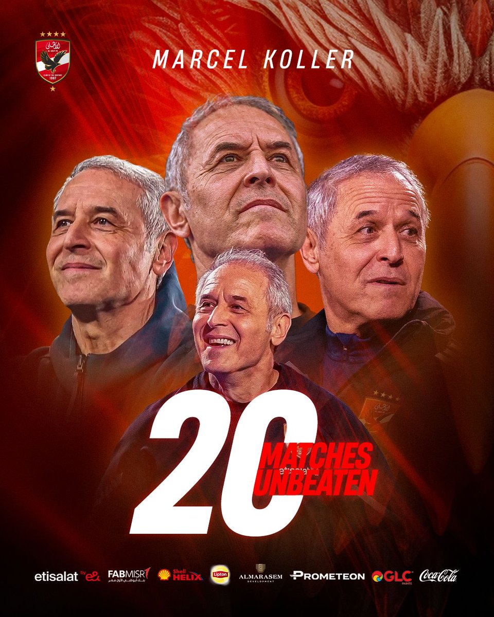 🚨
مع أهلي كولر سلسلة لا هزيمة في دوري أبطال أفريقيا بمجموع 20 مباراة متتالية 🧿🦅🔥