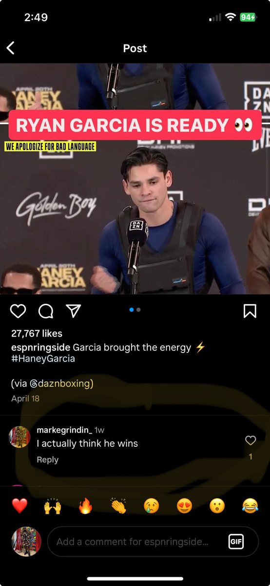 DemarioRichard7's tweet photo. @RyanGarcia Been said u was the one 🤷🏾‍♂️ https://t.co/CAhDPt1bVs