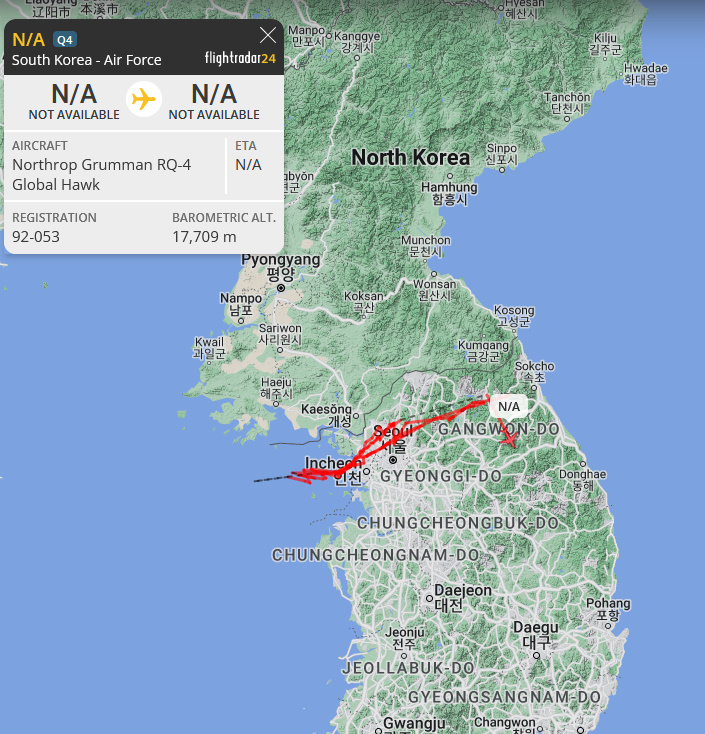 wipljw's tweet photo. 🇰🇷Northrop Grumman RQ-4 Global Hawk
#71f644 https://t.co/hv4QF7DGbw