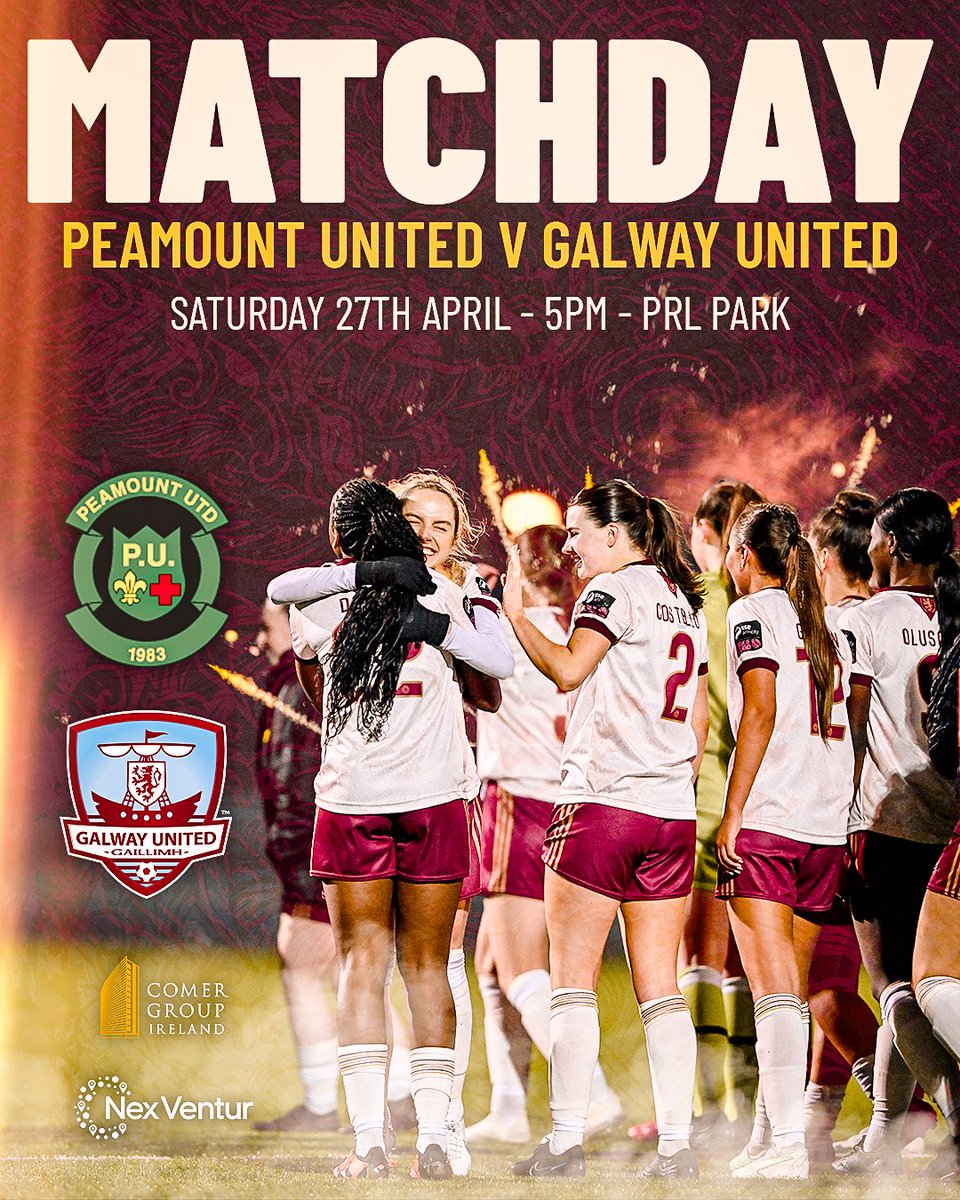 It's Matchday for our Senior Women's side in Dublin as we face the league champions, Peamount United! See you there United fans 👊 #ItsATribalThing