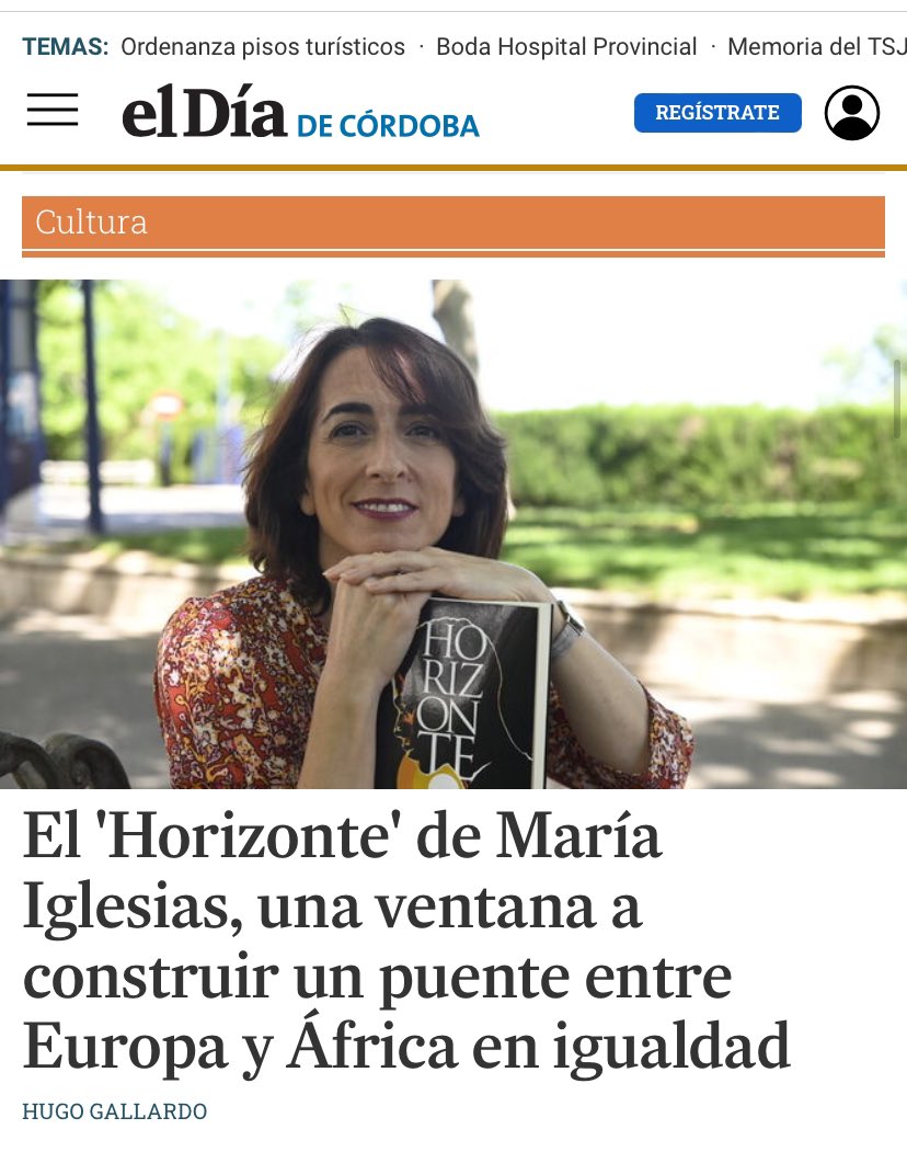 Mirada aguda del periodista Hugo Gallardo sobre HORIZONTE en esta entrevista de <a href="/eldiacordoba/">El Día de Córdoba</a> que intercala pasajes de la novela entre nuestro intercambio de palabras. Hoy presento en <a href="/FdLCordoba/">Feria del Libro de Córdoba</a> que en el libro reconcilia con la especie humana. Más info: eldiadecordoba.es/cordoba/Horizo…