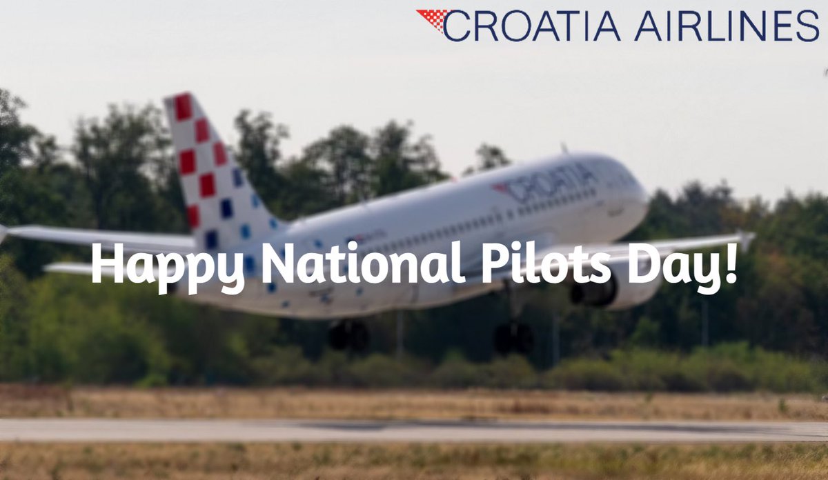 croairlines's tweet photo. Happy National Pilots Day!

Here at Croatia we'd like to take a moment to thank our First Officers and Captains for their commitment in real life and at Croatia Airlines Roblox. https://t.co/EqvfUQ59RW