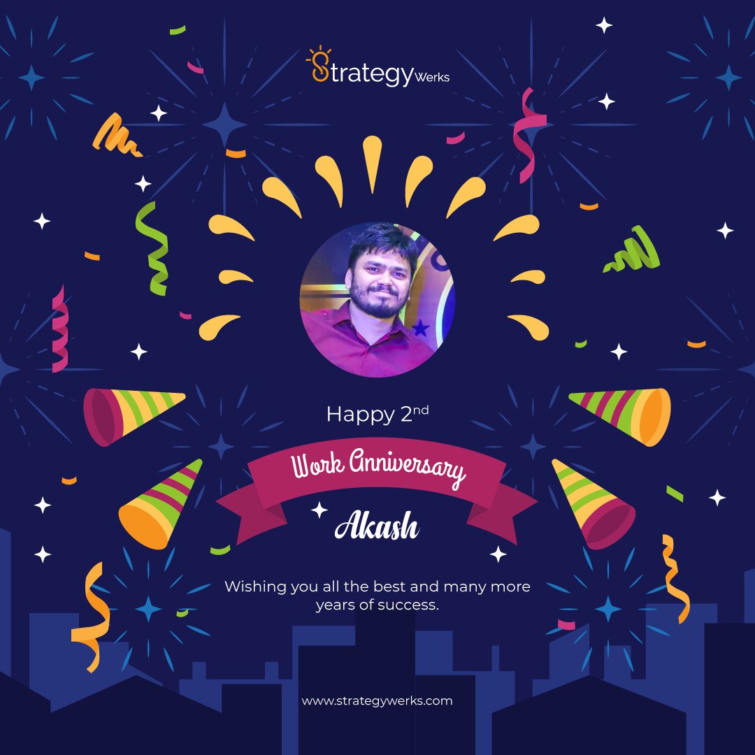🎉 Happy 2nd Work Anniversary Akash Negi, our stellar Software Development Engineer! Your contributions drive excellence, inspire innovation, and fuel team success. Here's to many more years of collaboration and achievements! 🌟 #WorkAnniversary #TeamSuccess #TechTalent