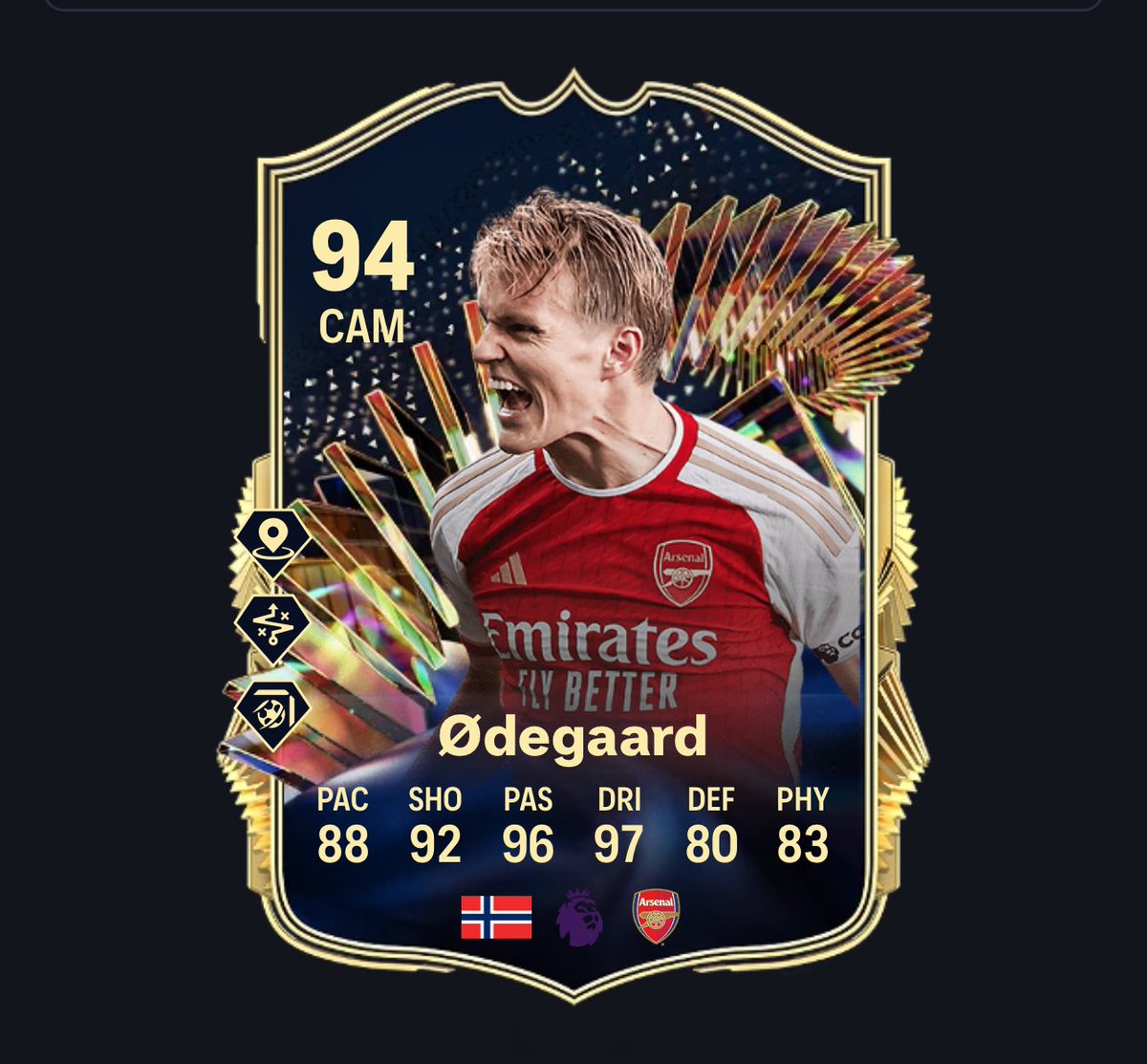 Odegaard 🇳🇴 TOTS SBC 🔜

If he ends up looking like this…

What price would you complete at? 🤔