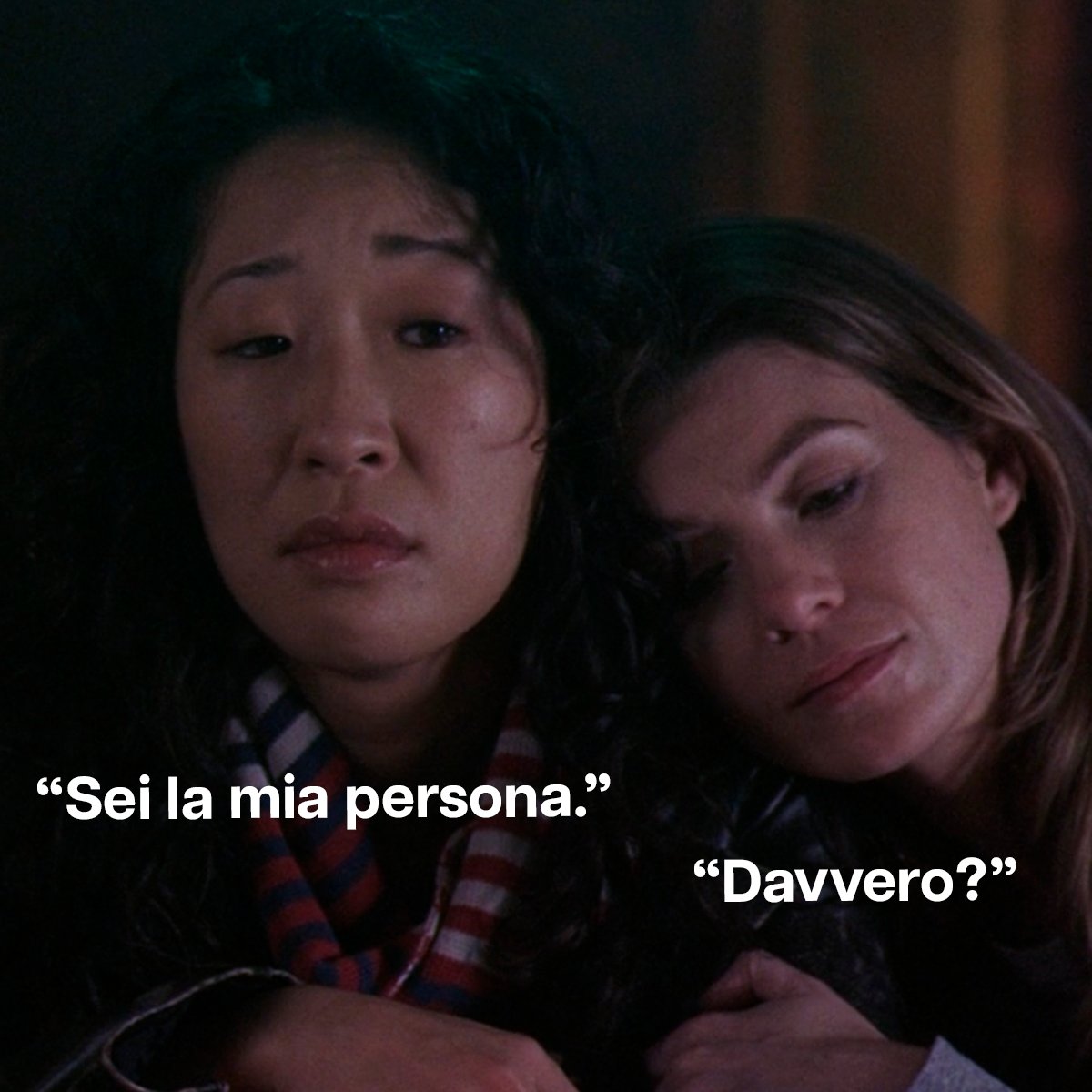 Chi è la vostra persona? #GreysAnatomy è disponibile su #DisneyPlus.