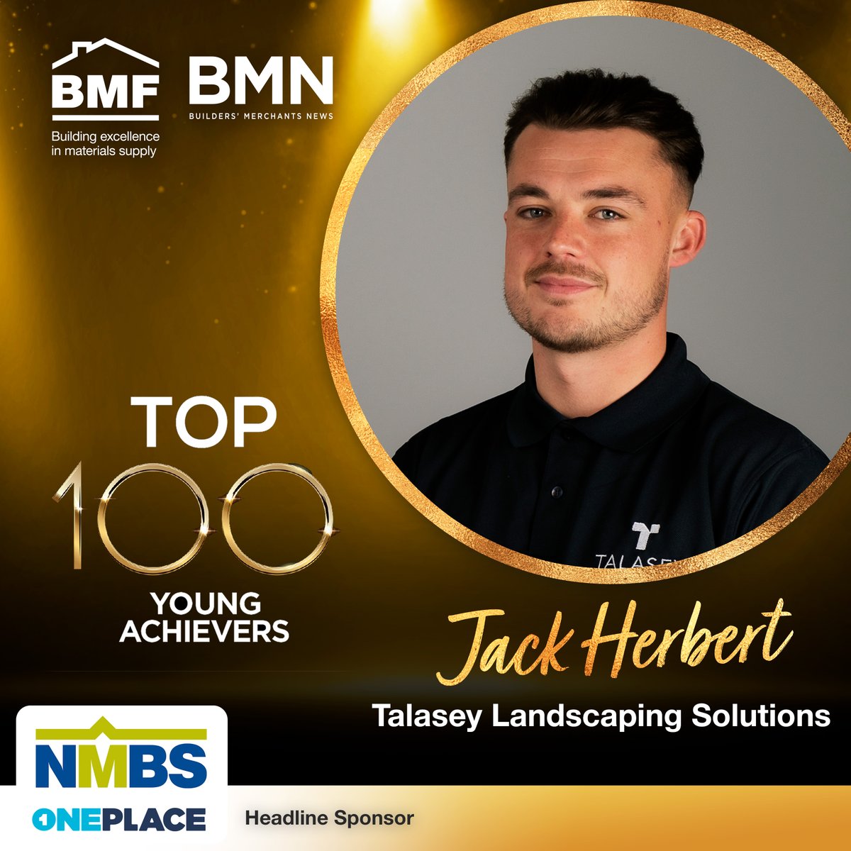 Continuing our coverage of our Top 100 Young Achievers, our next nominee is Jack Herbert, Key Account Manager at @TalaseyLtd Head sponsor, @NationalMerch #Top100YoungAchiever @BMerchantsNews