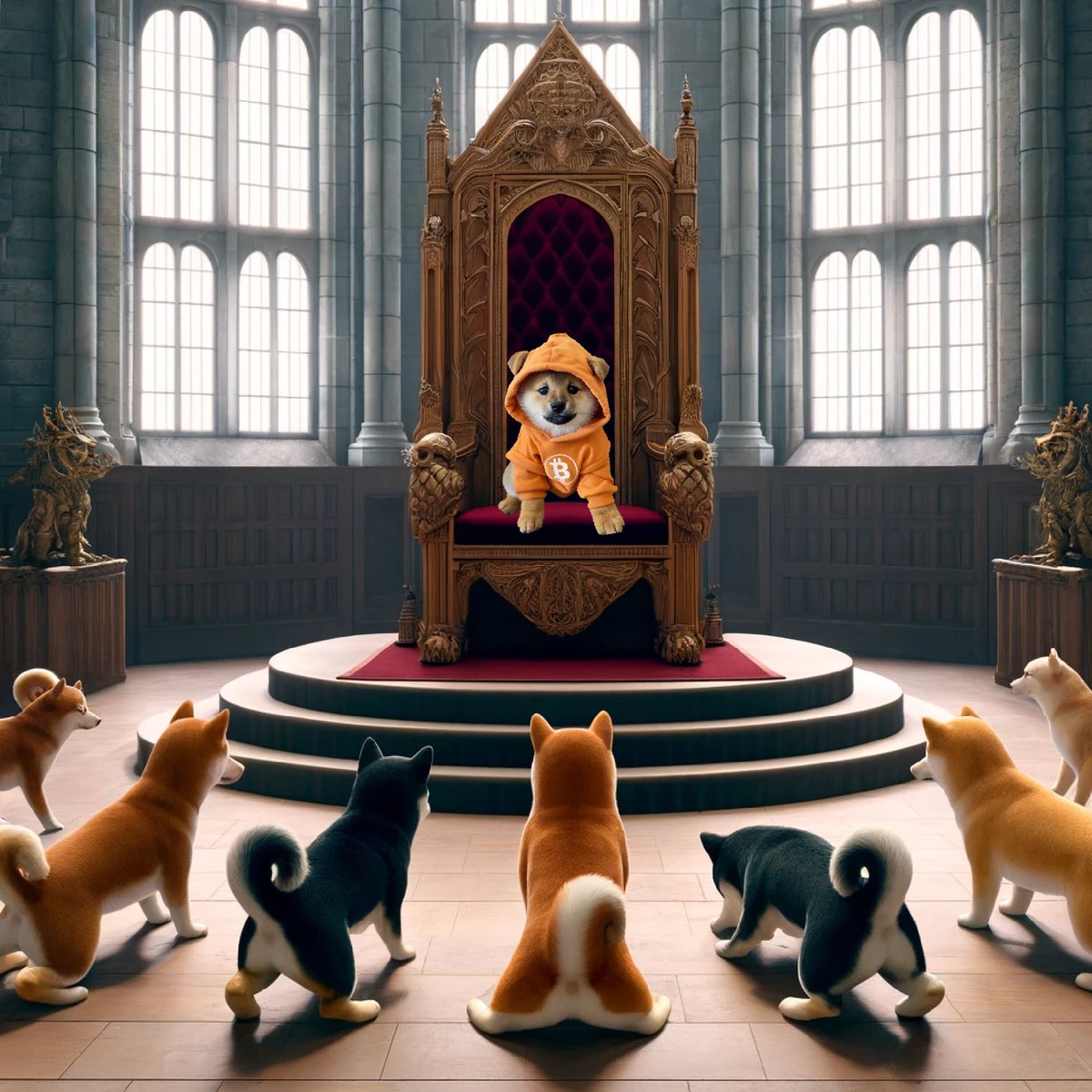 I am a Runes maximalist I only trade sound memecoins The testnet dogs must bend the knee to their $DOG king