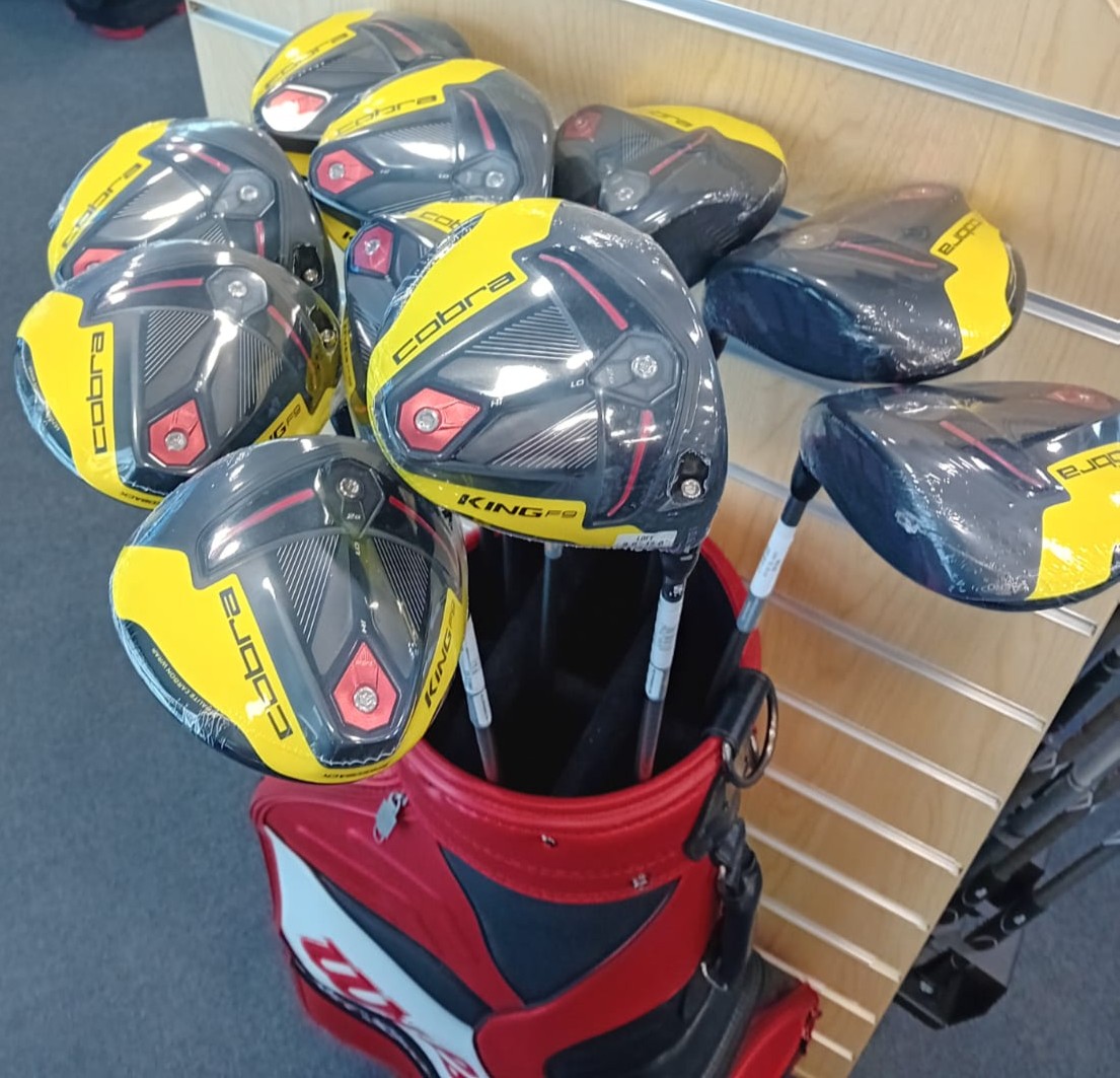 Kickstart your weekend with our new arrivals! 

Get the Cobra F9 driver for only £179 or up your game with the tour trusty Cobra wedges at just £59.99. 

More of a Wilson fan? We've got D7 Irons and Woods plus sets starting at £649. 

See you at the store soon. 

#golf #essexgolf