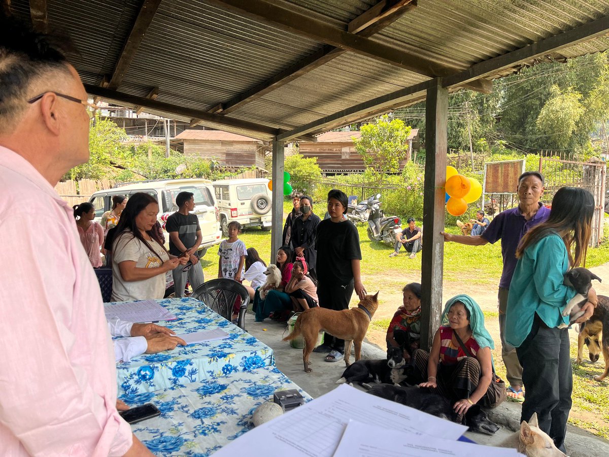 Joining rest of the world, Dept of Animal Husbandry and Veterinary, Upper Siang District, Yingkiong observed World Veterinary Day 2024 (27th April) at Yingkiong with theme “Veterinarians are essential health workers,” emphasizing their crucial role in healthcare. DVO Dr.Emo
