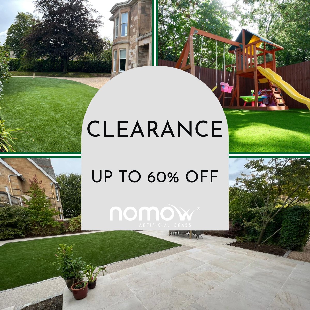 🚨 Shop clearance rolls on Nomow today 🚨

Save up to 60% off on our clearance section 🌿

Receive top tier results using Nomow ⭐

Shop today: nomow.co.uk/product-catego… 🤑

 #Nomow #ArtificialGrass #Gardening #save