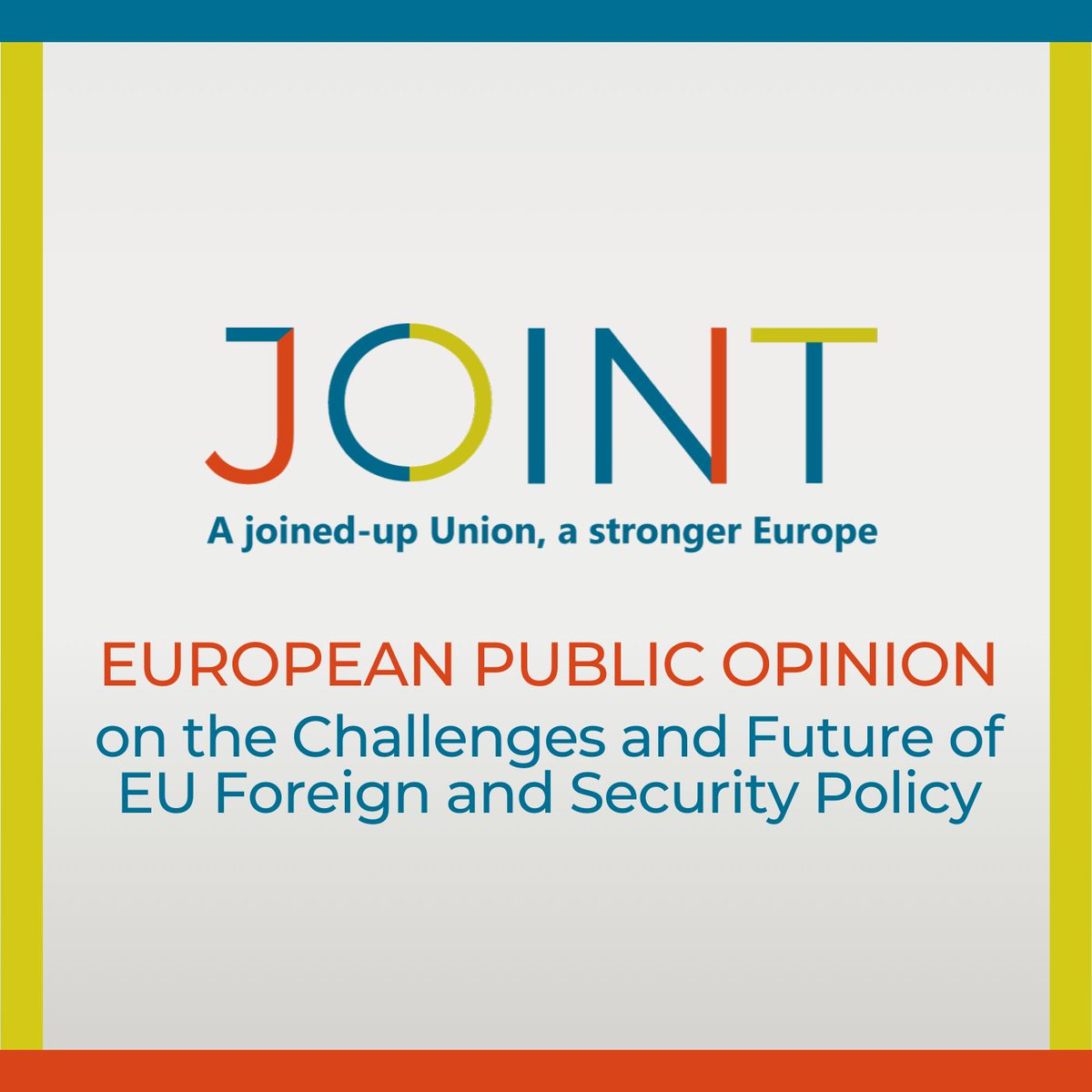 🎙️ New JOINT Podcast examining why public opinion and domestic politics should be considered in the EU's foreign and security policymaking! 🎧 Listen to @iserniap, Francesco Olmastroni and @CarliMingardi moderated by Luciana Fazio @unisiena 👉 loom.ly/GDnP2bg