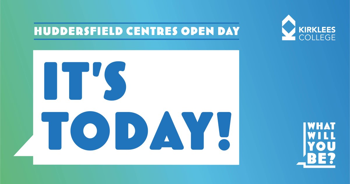 🎉📚 Our Huddersfield Centres Open Day is today! Come and meet our tutors to find out more about what we offer and see our state-of-the-art facilities. No need to book, just walk in! 📅 27 April 🕒 10.30am – 1pm 📍All Huddersfield Centres 🕒 Last entry: 12.30pm 🏃
