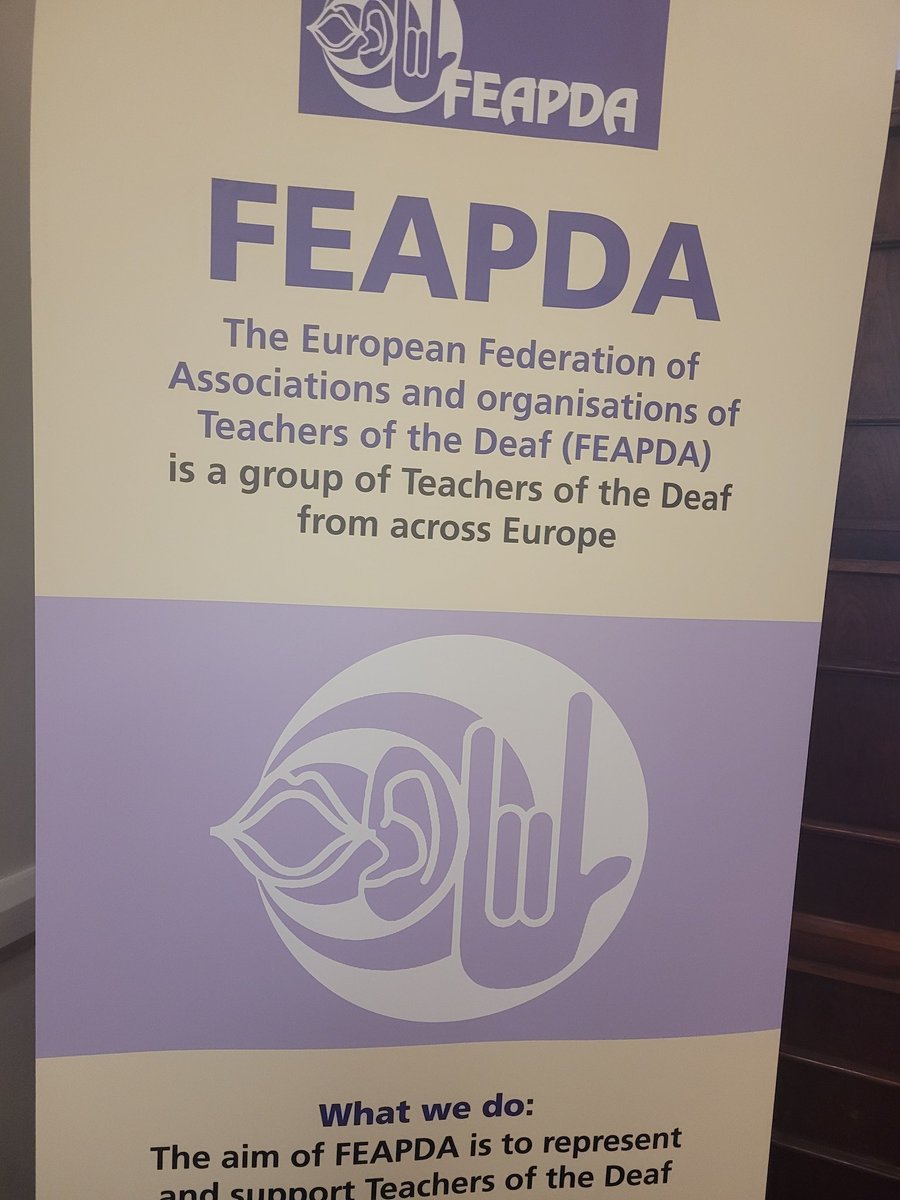 Looking forward to another inspiring day at the FEAPDA conference in sunny Malahide!