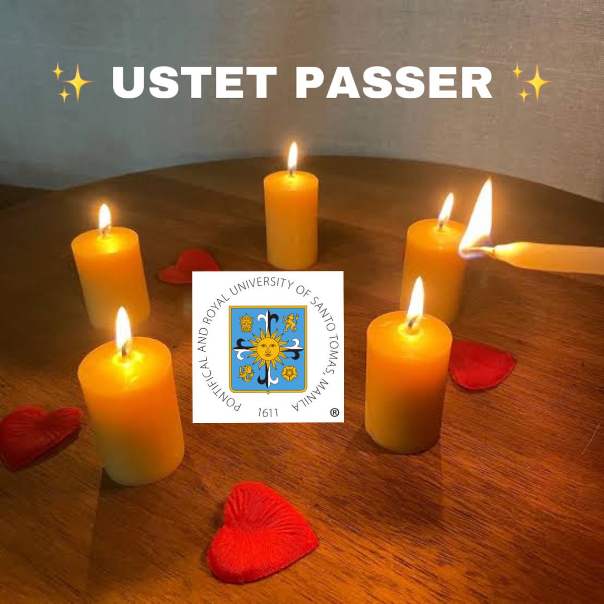 If loving UST were a crime, I'd be on the FBI's Most Wanted list.
If UST were a galaxy, I'd be its shining star.
If UST were a recipe, I'd be the secret ingredient.
If UST were a concert, I'd be front row center.
UST and I? Inseparable. It's not just a college, it's a lifestyle.