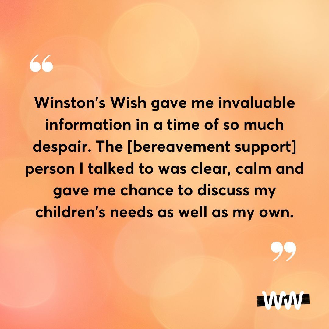 A donation to Winston’s Wish is more than just a figure. A donation means young people, parents and professionals get support through their grief. No matter what you donate, you’ll be making a HUGE difference. ✨ Make a donation today ➡️ buff.ly/2pdu2TD